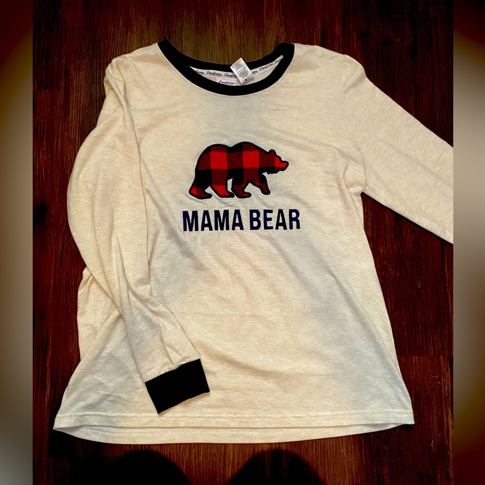 “Mama Bear” pajama top